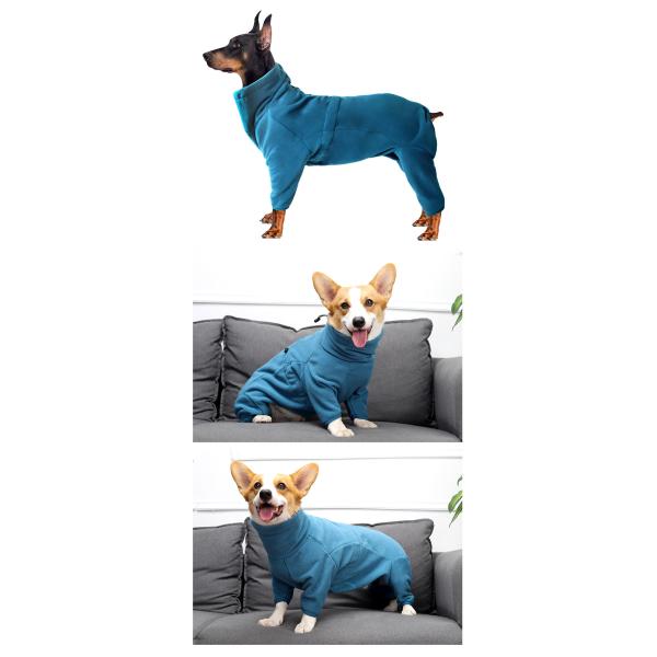 Clothes for Pets Large and Small Puppy Dog Winter Sweater Dress Made of Polar Fleece