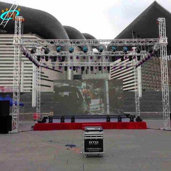Buy lightweight Aluminum Roof Truss System Lighting Dj Event Equipment at wholesale prices