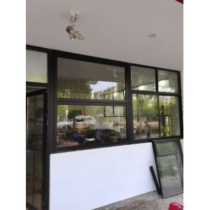 Reflective Surface Folding Window Amplifying Natural Illumination Through