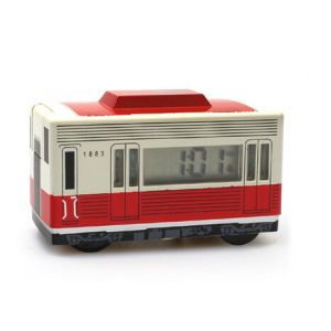 New creative gift product moving bus alarm clock