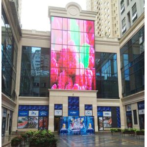 Quality High Brightness Led Transparent Film Screen Ventilated Lightweight for sale