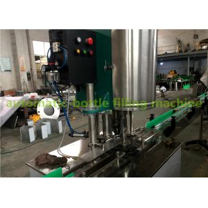 Quality Customized Filling Nozzles Split Automatic Beverage Can Filling Machine With Washing , Filling And Capping for sale