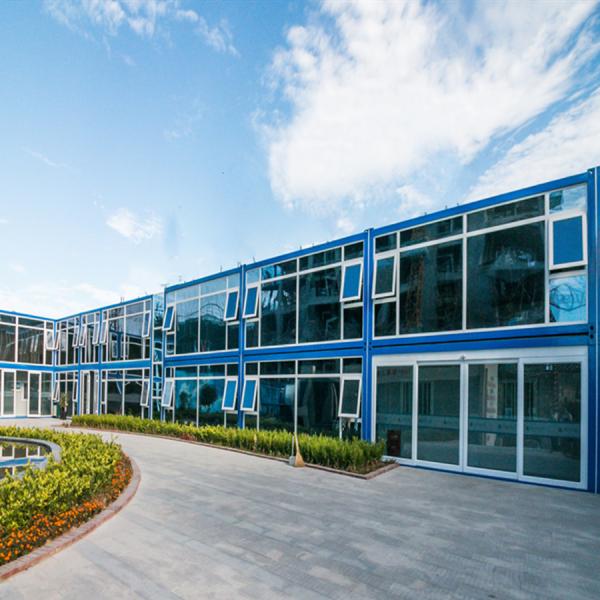 Buy 20ft Flat Pack Portable Temporary Mobile Modular Cabin Hospital Room Isolation Container House at wholesale prices