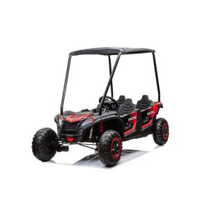 Quality 24v Battery 4x4 Plastic UTV Four-Seat Children's Electric Car with Carport 4-Wheeler for sale