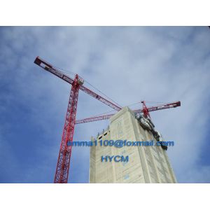 8000kg Max Capacity TC6513 Topkit Tower Crane Hosting with Inverter Control