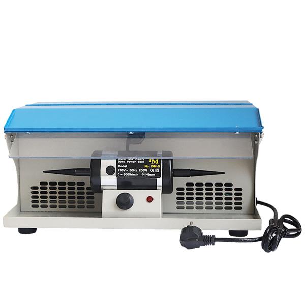 Buy Double Head Jewelry Grinding Machine Polishing Motor With Dust Collector at wholesale prices
