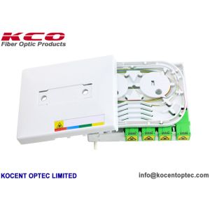IP55 Wall Mount 8cores SC/APC Fiber Optic Faceplate Socket with 4 Ports SC Simplex and 8 Ports LC Duplex