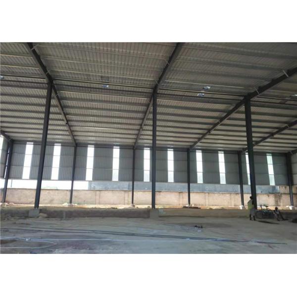 Buy Construction Precoated Roofing Sheets Prefabricated Steel Frame Warehouse In Philippines at wholesale prices