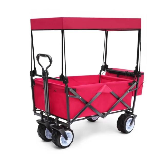 Buy Weather Resistant Outdoor Wagon Cart 260KGS Capacity Outdoor Utility Wagon at wholesale prices