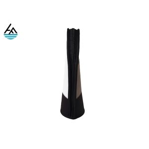 Insulated Neoprene Bottle Cover / Tight Stitching Neoprene Wine Bottle Sleeve