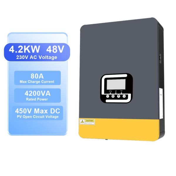 Buy 4.2kW 24V Hybrid Solar Inverter with MPPT Charge Controller at wholesale prices