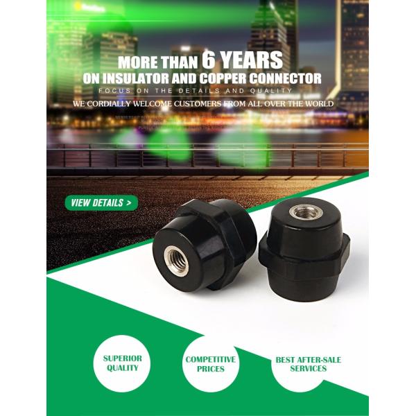 low shrinkage dimension SEP4041M8 electrical bus bar insulator