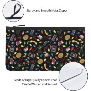 Lightweight with zipper small Cosmetic Toiletry Organizer Makeup Bag For Women