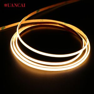 Waterproof 320chip/M 4mm 1100LM/M COB LED Strip 480leds