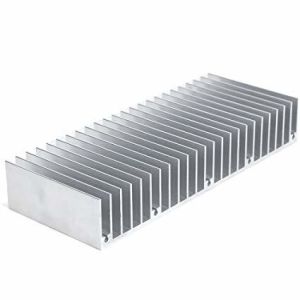 China Small Order Acceptable Aluminum CNC Radiator Metal Parts for Industrial Applications on sale