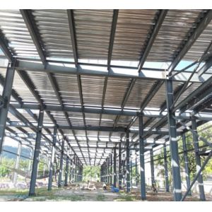 Commercial Prefabricated Steel Building Structure Metal Shed Warehouse