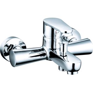 Quality Brass Chrome Finish Bath Shower Mixer with Single Handle T2011 for sale