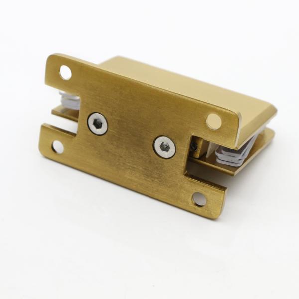Adjustable Brass Pivot Wall Glass Hinge for Glass Door Pivot Hinges in 90*55mm Size