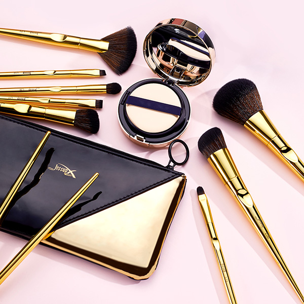 Jessup 10pcs Royal Iconic Basic Makeup Brushes Set Zip Bag Makeup Brush Suppliers China T317