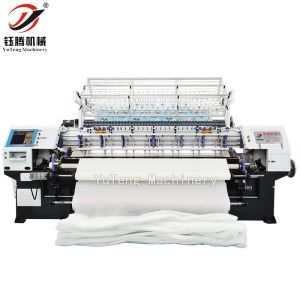 High Speed Blanket Making Machine , Shuttle Quilting Machine Multi Needle