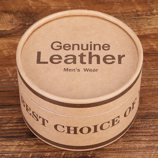 Custom Order Accepted Small Round Paperboard Gift Packaging Box for Men's Leather Belt