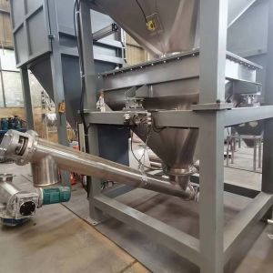 Screw Blade Seal Push Dry Powder Viscous Granule Material Machine