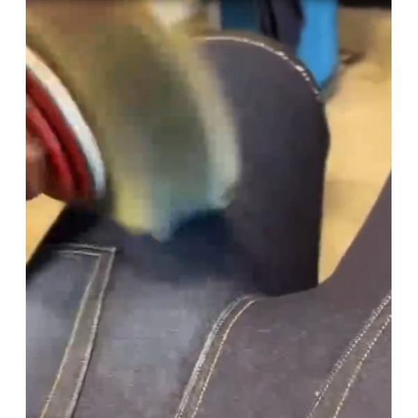 Customizable Size Sandpaper Sisal Roller Brush For Polishing Jeans