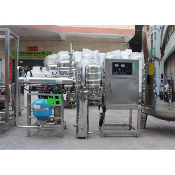 2 Ton Industrial Water Purification Equipment Double Stage SS304/SS316 Material