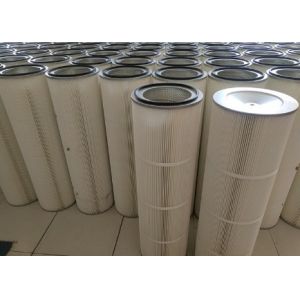 99.9 Air Compressor Dust Collector Filter Element 0.3 Microns Cartridge Filter