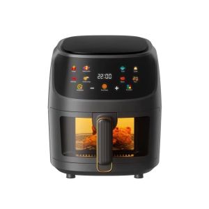Quality Stainless Steel Electric Heating Air Fryer with High Firepower and Touch Screen for sale