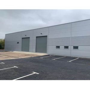 Industrial Sliding Insulated Sectional Doors Aluminum Alloy Overhead Panel 9.0mm