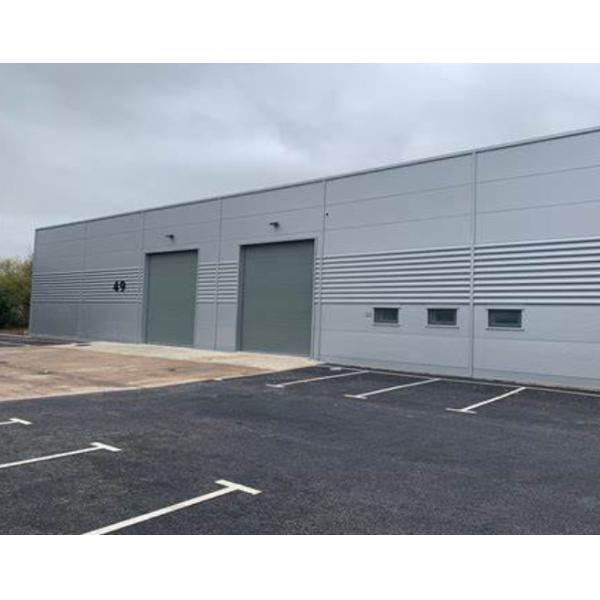 Industrial Sliding Insulated Sectional Doors Aluminum Alloy Overhead Panel 9.0mm