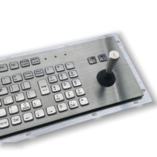 Ip65 /IK07 Waterproof dustproof Industrial Stainless Steel Keyboard With 8