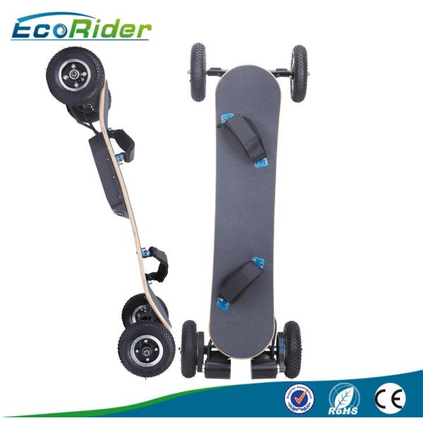 Buy Big Wheels Electric Powered Longboard With Removeable Battery , Max Load 125 KG at wholesale prices