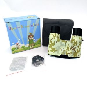 Shockproof camouflage Binoculars 8x21 Outdoor Toy Mini Binoculars for Kids
