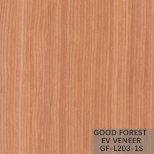 OEM American Cherry Engineered Wood Veneer Recomposed Vertical Grain