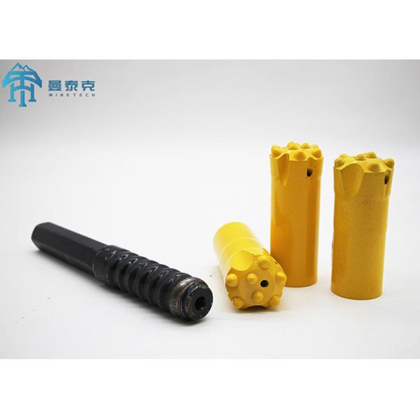 Buy High Strength Alloy Steel R28 35mm Rock Drilling Bit Customized Color at wholesale prices