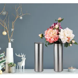 Quality Customize Gardening Stainless Steel Flowerpot Easy Maintenance for sale