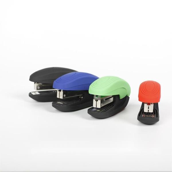 Buy 60g Customize Office Stationery Mini Manual Stapler Small Packing Stapler at wholesale prices