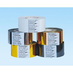 Black 30mm*100M coding machine hot batch code stamp coding foil