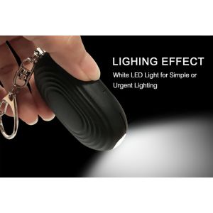 Private Logo Personal Defense Alarms , 31g Self Defense Siren Keychain