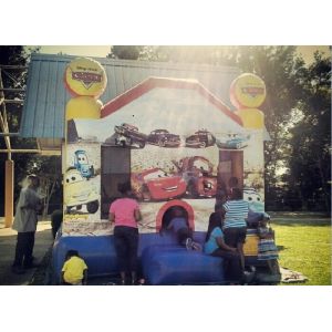 Kids Inflatable Bouncer House , Comercial Moonwalk Bounce House Jumpers For