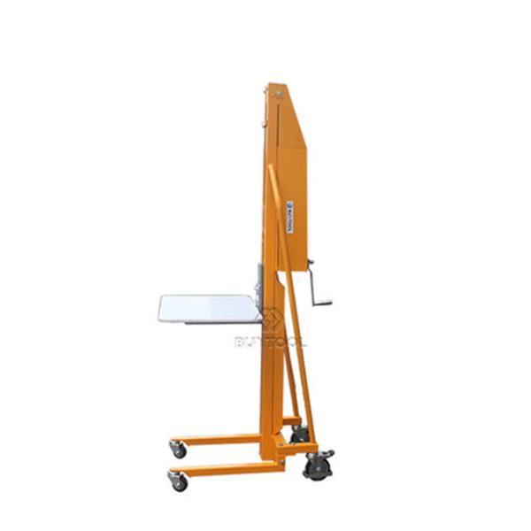 220 Lb 100kg Shelf Hydraulic Stacker Manual Platform M200 Work Positioner Lift