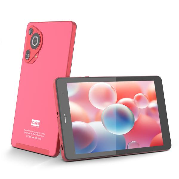 Buy C Idea Factory 8 Inch 800*1280hd IPS Touchscreen 8+512gb 8000mah Dual Camera Android Tablet Pc With Sim For Students CM828 Red at wholesale prices