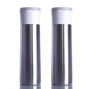 2022 Music Private Label Smart LED Bottle Speaker 500ML Stainless SteeL Vacuum