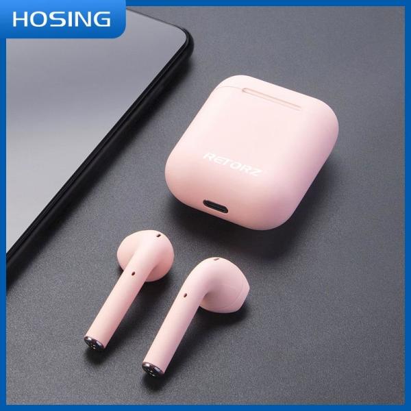 Buy Macaron Pink Blue Yellow Waterproof 4h TWS Bluetooth Earphones at wholesale prices