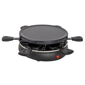 Anbolife 1500W Electric Raclette Grill with Non-Stick Surface