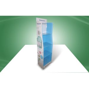 Quality Four shelf Cardboard Free Standing Display Units with UV Coating for sale