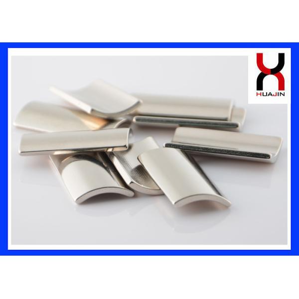 Customized Powerful Neodymium Wedge Magnets N48 N50 N52 Zinc / Nickel Coating