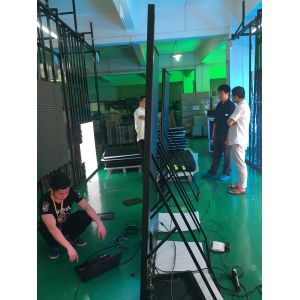 1000 Nits SMD1515 P2 Free Standing Poster Display